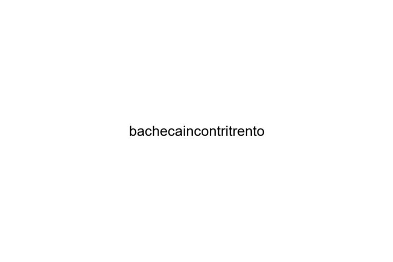 bachecaincontritrento