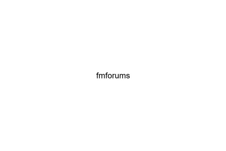 fmforums