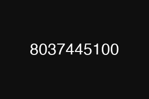 8037445100