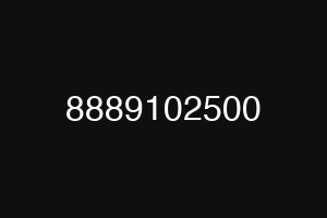 8889102500