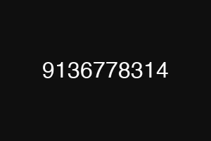 9136778314